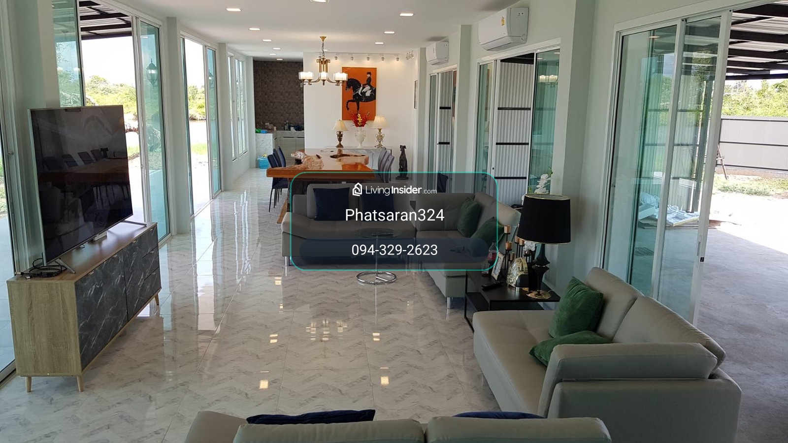ขาย บ้าน สไตล์ รีสอร์ท บรรยากาศร่มรื่น วิวสวย ใกล้ สนามกอล์ฟบางปู – รูปที่ 4