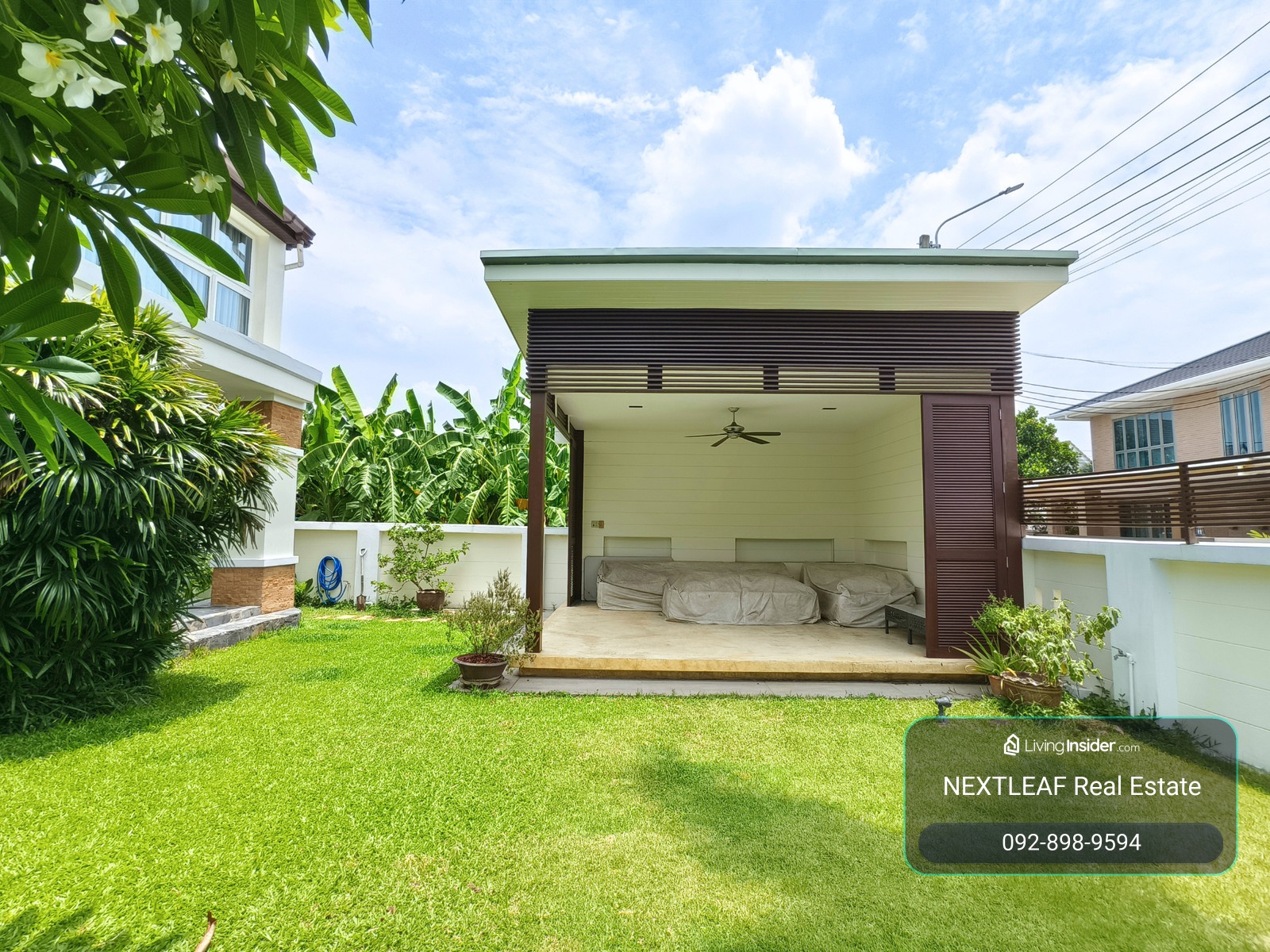 บ้านที่มีชีวิตชีวาและอบอุ่นที่สุด เหมือนตื่นมาในโรงแรม5ดาวทุกวัน หมู่บ้านธารารมณ์ รามคำแหง150 แปลงมุม มีห้องแม่บ้าน 4 ห้องนอน 3 ห้องน้ำ 132.2 ตร.ว. มีสระว่ายน้ำ เฟอร์และเครื่องใช้ไฟฟ้าครบ พร้อมอยู่ ติดรถไฟฟ้าMRT  – รูปที่ 3