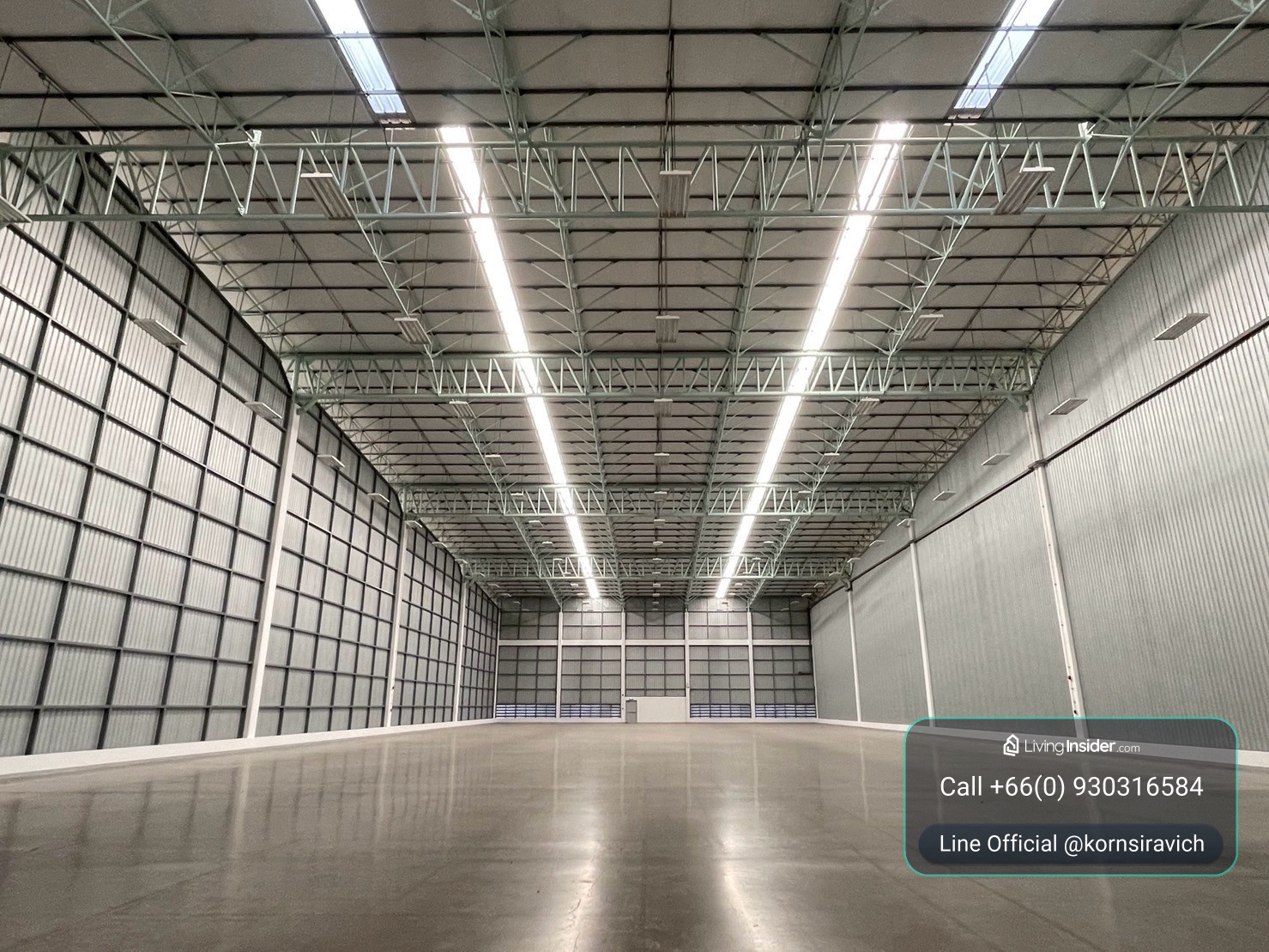 FOR RENT - WAREHOUSE SIZING 2,466 SQ.M. at BABG PHLI INDUSTRIAL NEAR BANGNA-TRAD K.M.19 and SUVARNBHUMI AIRPORT – รูปที่ 2