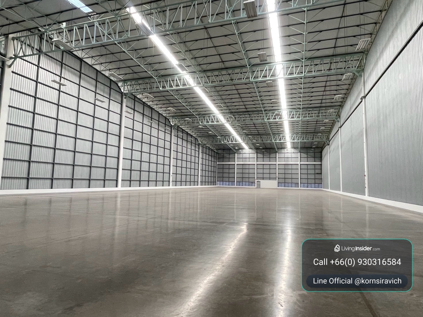FOR RENT - WAREHOUSE SIZING 2,466 SQ.M. at BABG PHLI INDUSTRIAL NEAR BANGNA-TRAD K.M.19 and SUVARNBHUMI AIRPORT – รูปที่ 3