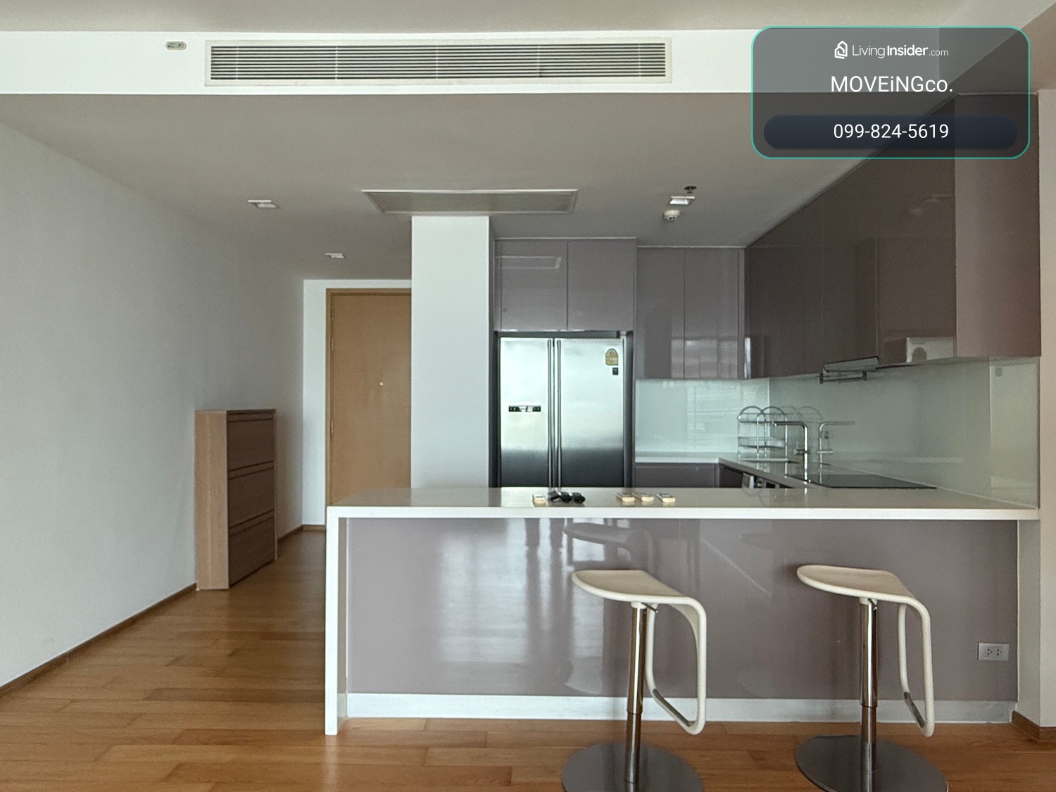 คอนโด 3 ห้องนอน ชั้นสูง ห้องมุม ใกล้รถไฟฟ้า – รูปที่ 4