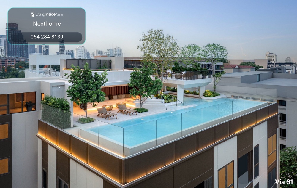 🔥ขายด่วน+🔥เวีย 61 ใกล้สถานีรถไฟฟ้า BTS เอกมัย เฟอร์นิเจอร์ครบ พร้อมเข้าอยู่ – รูปที่ 3