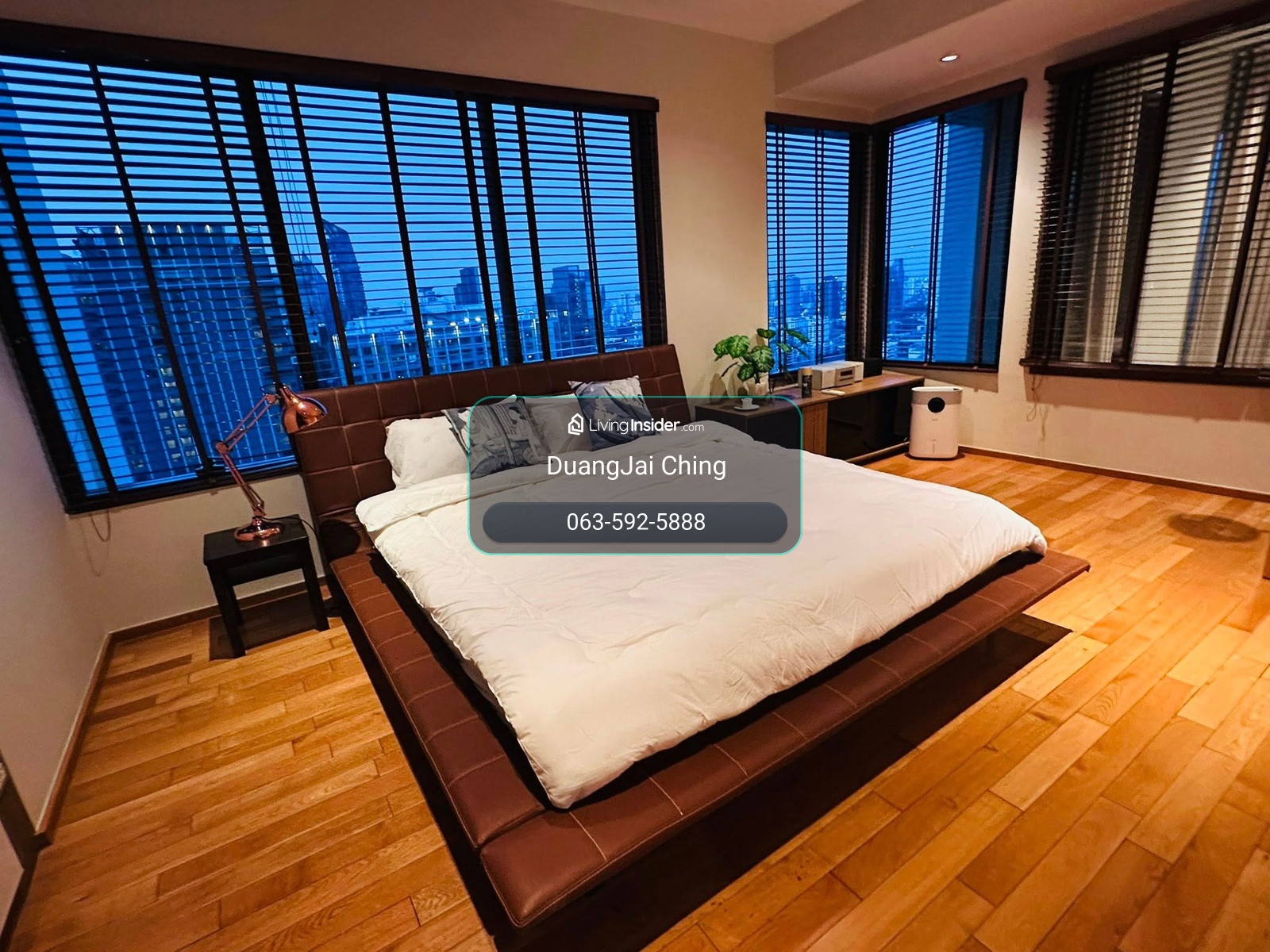 The Emporio Place Duplex for rent 2Bed2Bath 126 sqm High floor Stunning View 85,000 THB Call 0635925888 – รูปที่ 4