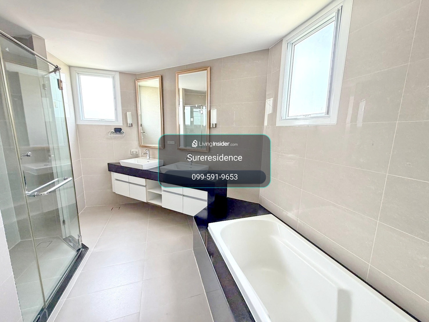 9799♛Condo for rent 5 bedrooms♙Supalai Wellington 1♜MRT Cultural Center∞099-5919653,065-9423251🜲Line@sureresidence – รูปที่ 4