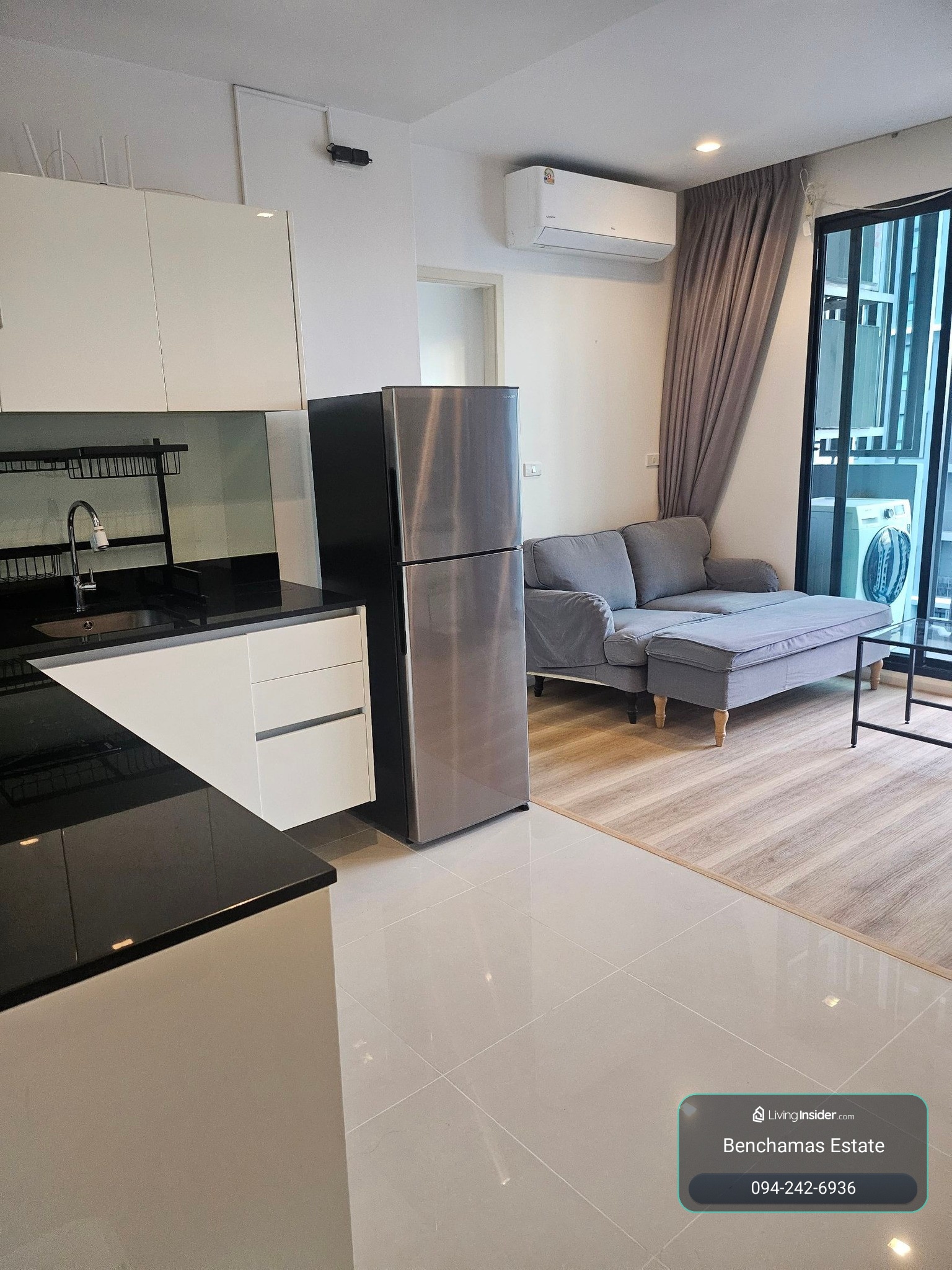 ✅ ขายคอนโดห้องใหญ่ แต่งครบ 5 นาทีถึง MRT สุทธิสาร ✅ Quinn Condo Ratchada 17 - ควินน์ คอนโด รัชดา 17 – รูปที่ 4