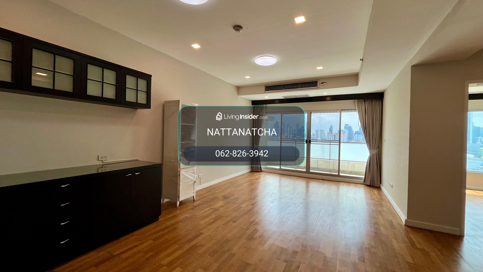 Duplex 2 ชั้น ห้องใหญ่พิเศษ 147.7 ตร.ม. เหมือนอยู่บ้านใจกลางสาทร – รูปที่ 3