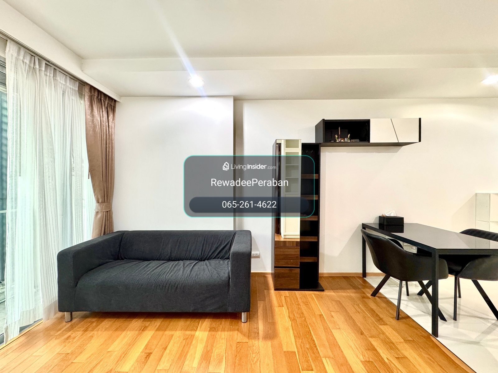 ให้เช่า ✨ ราคาถูกที่สุด 1 ห้องนอน ขนาดใหญ่ 44sqm เพียง 17,000 บาท ห้องสวย บิ้วครบ พร้อมเข้าอยู่ โทรเลย 065-2614622 แทมมี่ – รูปที่ 3