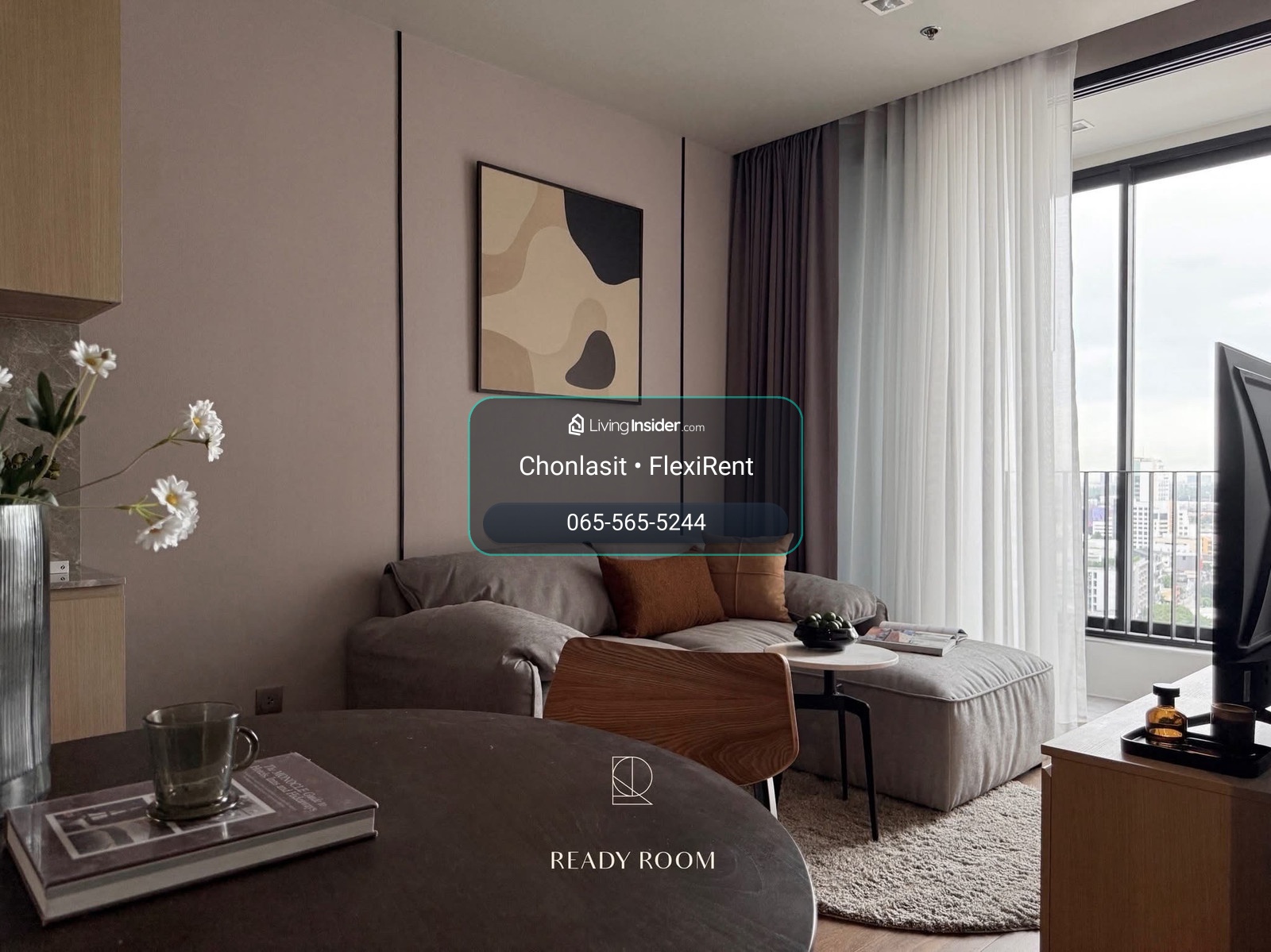 🌇Luxury condo in the heart of Sukhumvit, near BTS Thonglor, only 450 meters, beautiful, airy room, lots of natural light. Complete with bathtub and kitchen set💎✨ For rent Ideo Q Sukhumvit 36 ✨ – รูปที่ 2
