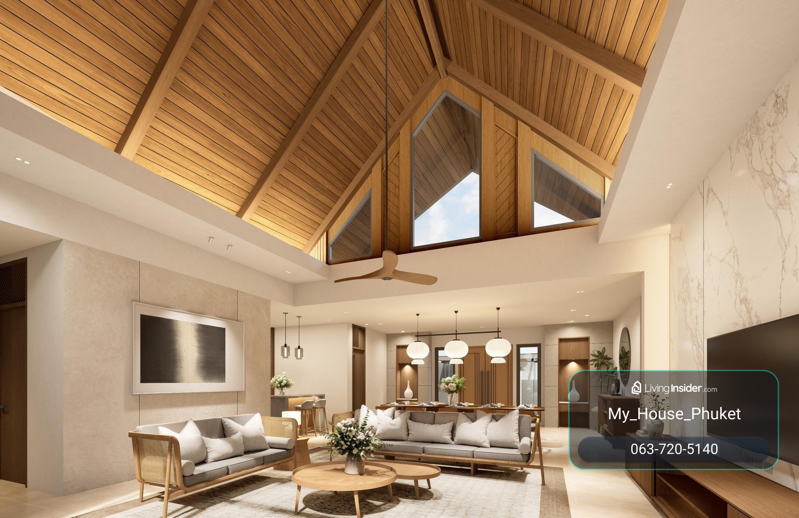 Modern Luxury 4-Bed Pool Villa in Pru Jumpa, Thalang, Phuket – รูปที่ 2