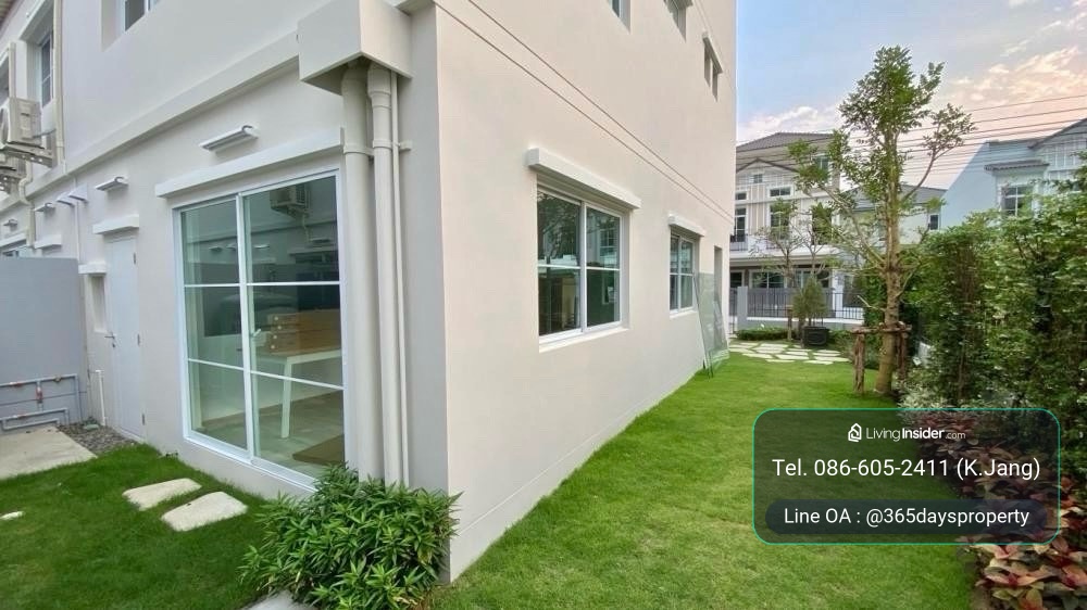 💥ForRent💥3Bed Duplex • Indy2 Bangna-Ramkhamhang 2 🏡 Near Mega Bangna, Dulwich 🚩 Corner House 🌟Private Garden 🌳Ready to move in ‼️ – รูปที่ 4