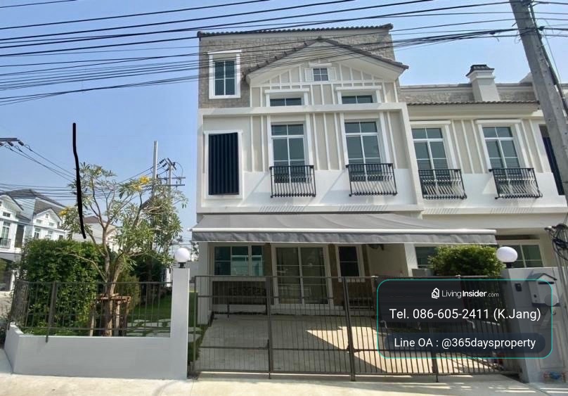 💥ForRent💥3Bed Duplex • Indy2 Bangna-Ramkhamhang 2 🏡 Near Mega Bangna, Dulwich 🚩 Corner House 🌟Private Garden 🌳Ready to move in ‼️ – รูปที่ 2