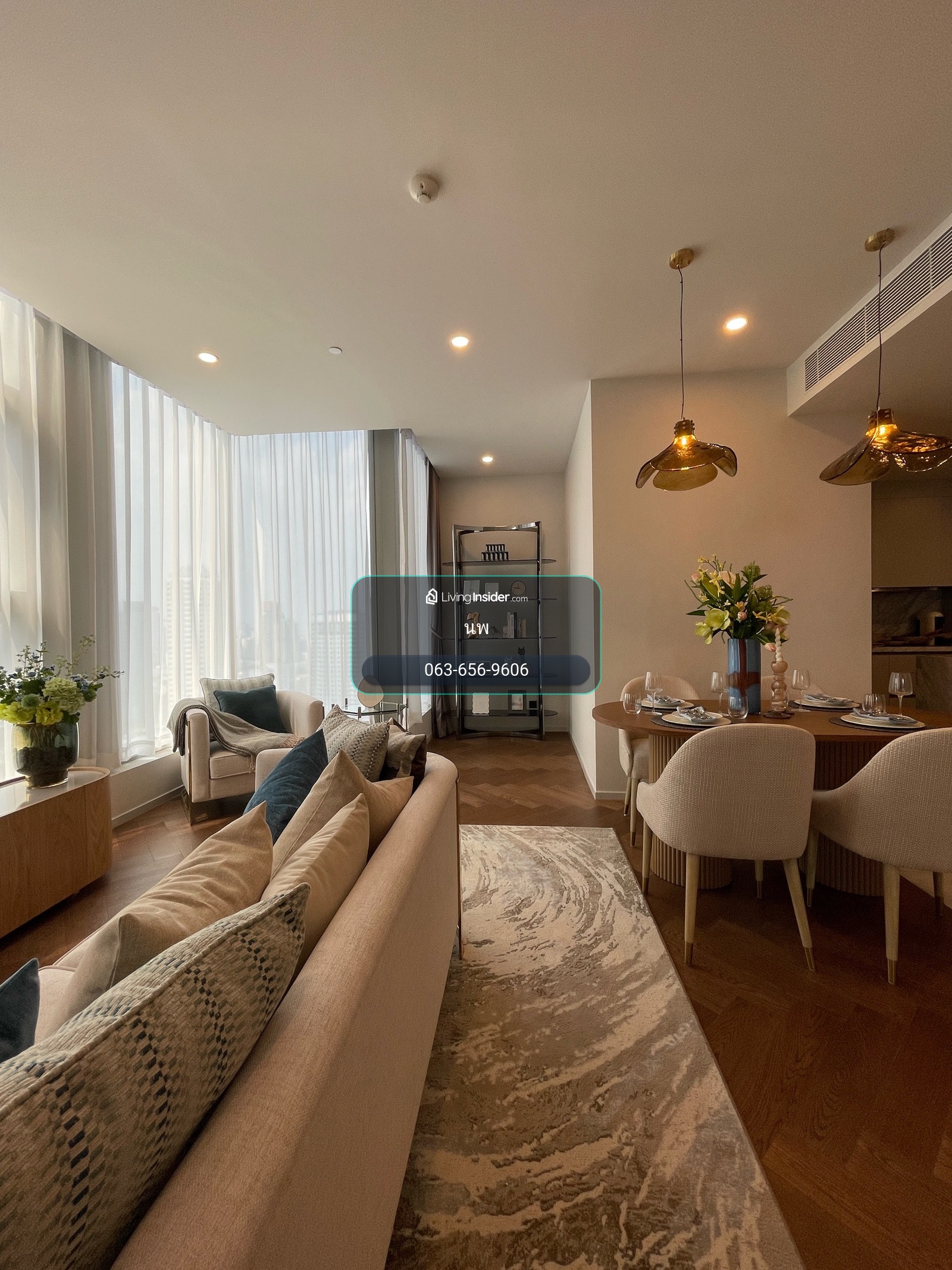 ✨ ห้องสวยที่สุดในโครงการ! 2 ห้องนอน The Residences 38 ราคาพิเศษ พร้อมเข้าอยู่ ✨ Tel. 0636569606 – รูปที่ 2