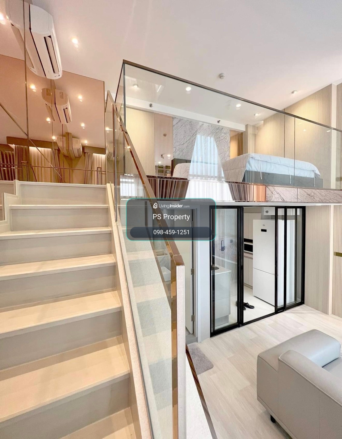 ให้เช่า 🔥 Knightsbridge Prime Sathorn 🔥 เฟอร์นิเจอร์ และ เครื่องใช้ไฟฟ้าครบ ใกล้ BTS ช่องนนทรี – รูปที่ 3