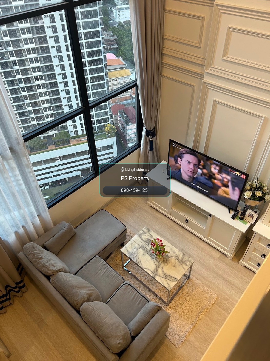 ให้เช่า ✨ Knightsbridge Prime Sathorn ✨ ห้อง DUPLEX เฟอร์นิเจอร์ และ เครื่องใช้ไฟฟ้าครบ  – รูปที่ 4