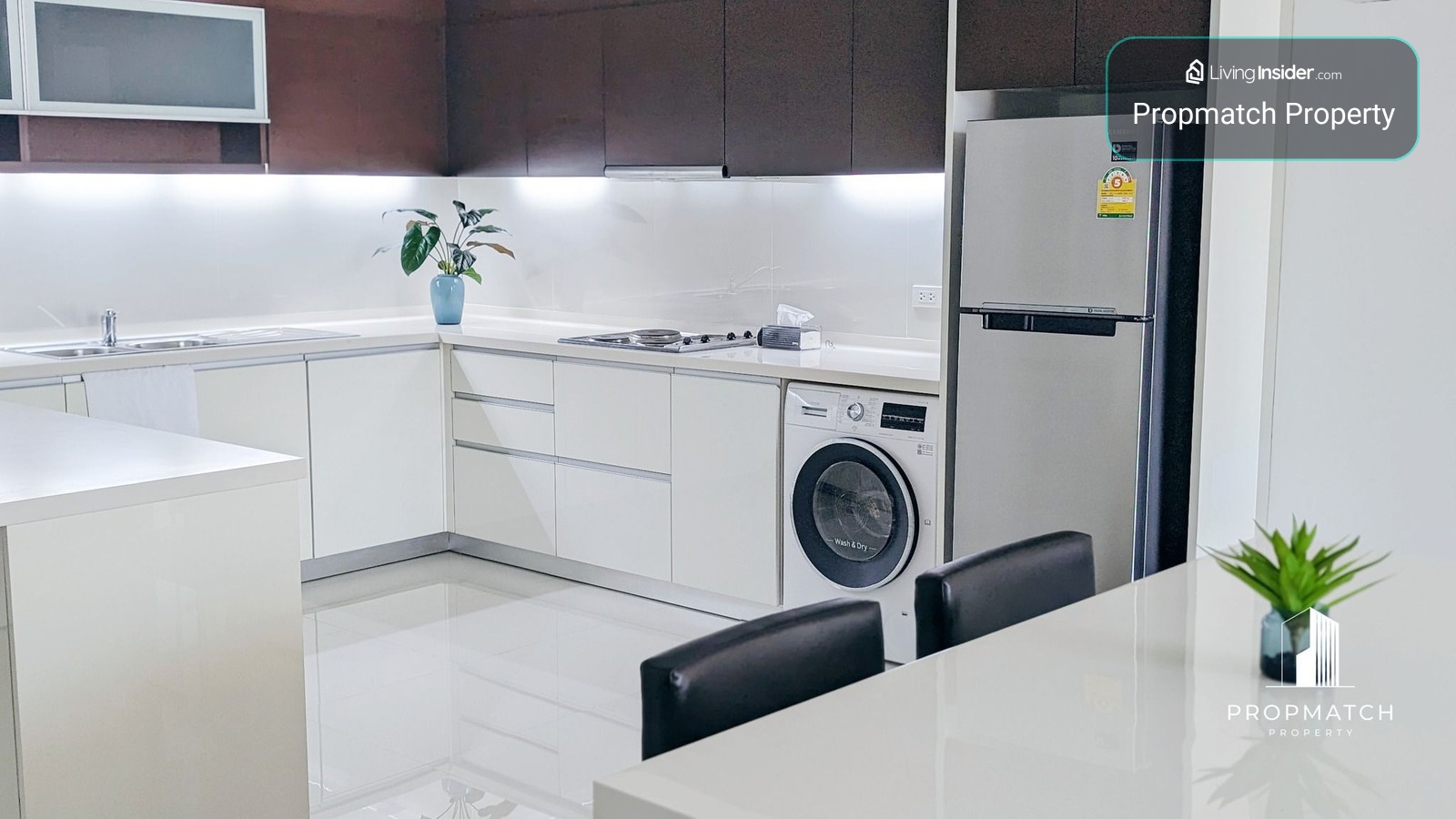 ✨Flash Deal ✨Sathorn Prime Residence  (3Bed 3Bath 185SQM.) พร้อมอยู่ ! เพียง 88,500 บาทต่อเดือน Tel.0981315848 @propmatch – รูปที่ 4
