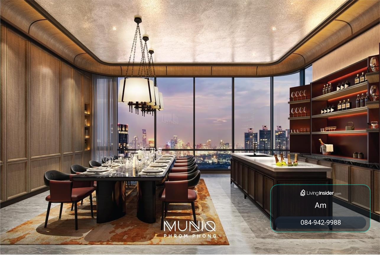 Muniq Phrom phong: 3bed 4bath + maid 192sqm. Corner unit 84,000,000 Am: 0656199198 – รูปที่ 4