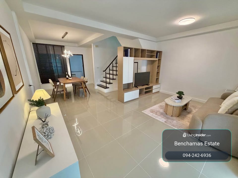 ✅ Selling townhome size, newly renovated, complete furniture + electrical appliances. Near Future Park ✅ Supalai Bella Rangsit Klong 2 – รูปที่ 4