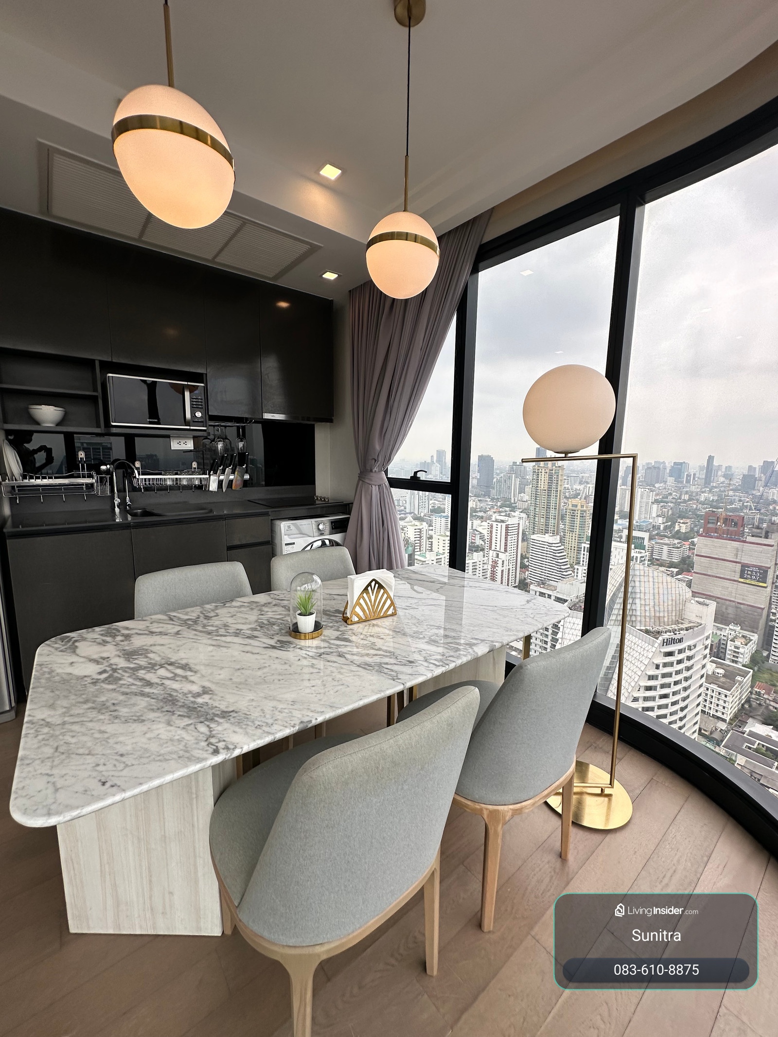 🔥 Ashton Asoke 2 Br/2 Bth For Sale  – นิยามใหม่ของการใช้ชีวิตหรูใจกลางเมือง |  Ultra Luxury Condo with 270-Degree City View!! Ashton Asoke Condo for Sale.  – รูปที่ 4