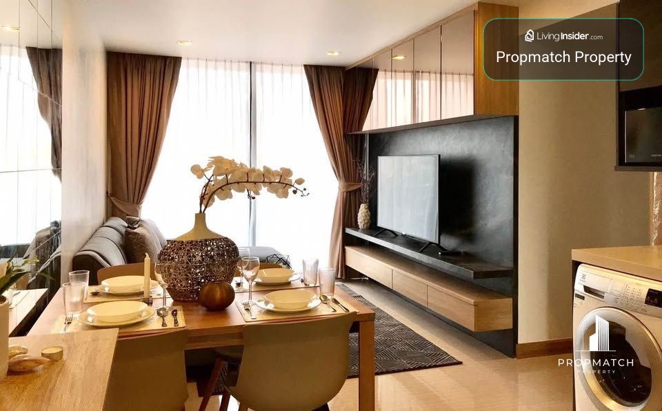 ✨Flash Deal ✨ DownTown 49 ( 2Bed 2Bath 58SQM.) พร้อมอยู่ ! เพียง 8,139,000 บาท Tel.0981315848 @propmatch – รูปที่ 2