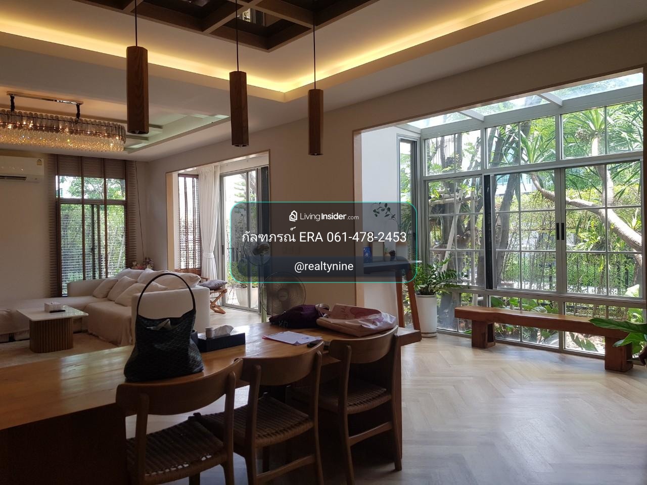 Large luxury detached house for sale urgently! The Palm Chaengwattana-Chaiyaphruek (Bang Tanai Pak Kret) 87.70 sq m, 5 bedrooms, 5 bathrooms, near the Pink Line and Purple Line, Pak Ket District, Nonthaburi Province, price 17,500,000 baht. – รูปที่ 3