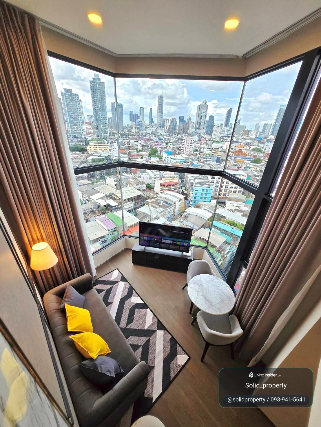 ให้เช่าคอนโดหรู Duplex 2 นอน 1 น้ำ Park Origin Chula-Samyan ชั้น 19 ห้องสวย เฟอร์ครบพร้อมอยู่ ใกล้จุฬาฯ – รูปที่ 3