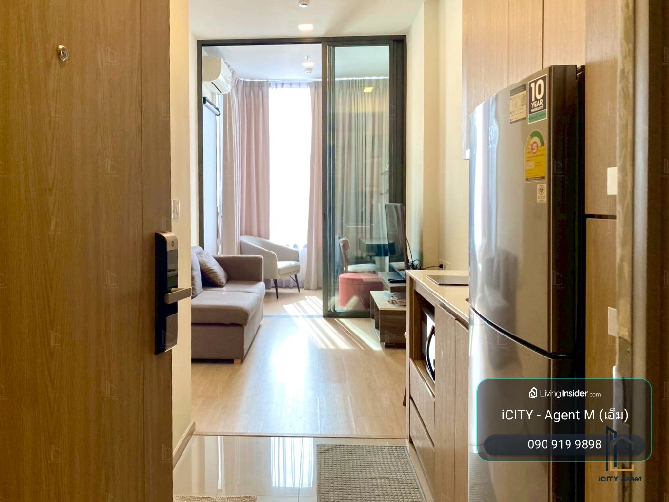 🔥For Rent!! ready to move-in 1b1b Plus 19k - Centric Ratchayothin 📞Call 090 919 9898 – รูปที่ 2