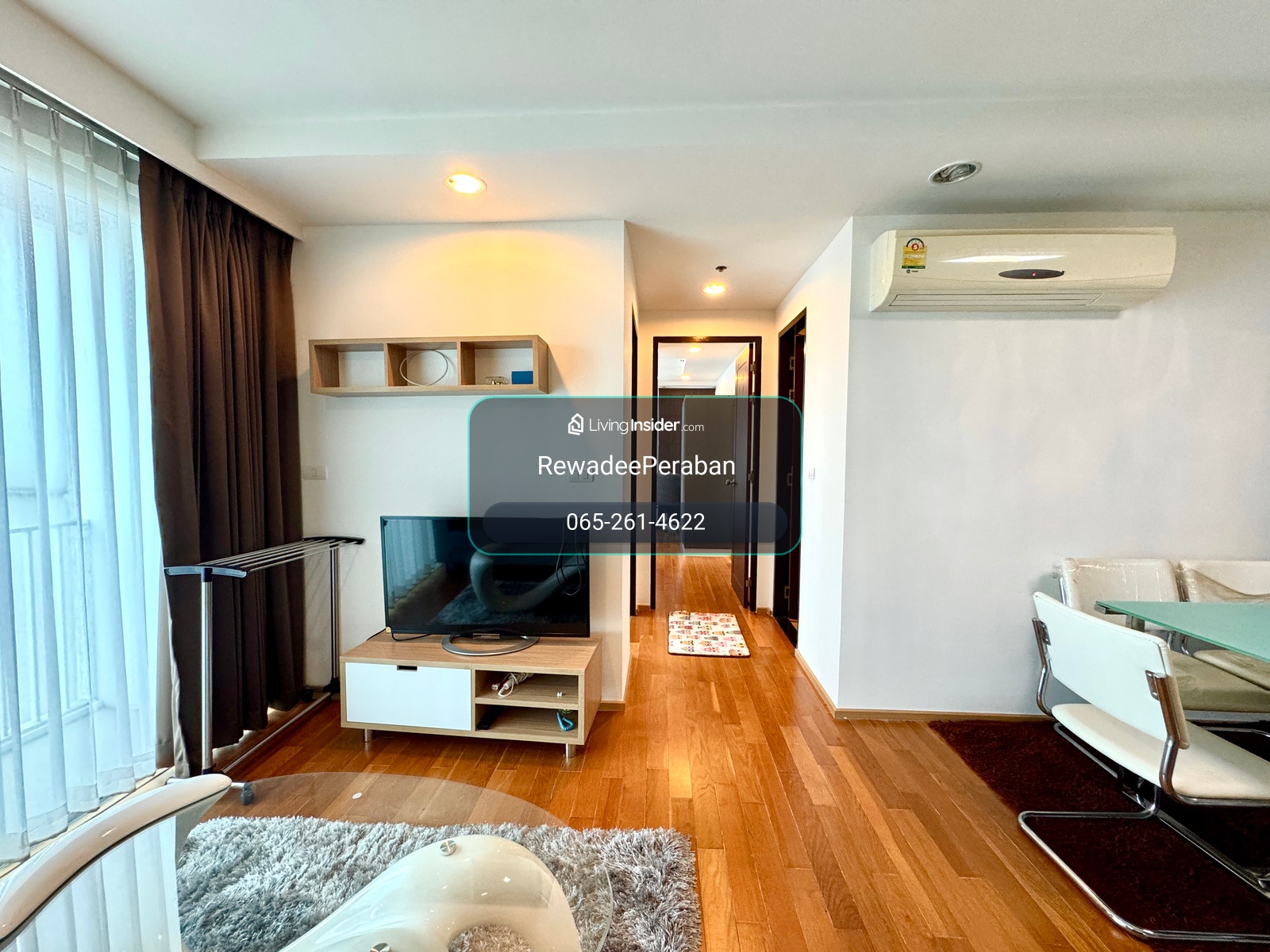 ให้เช่า ✨ 2 ห้องนอน  1 ห้องน้ำ 58sqm 28,000 บาท ห้องสวยมาก ตกแต่งครบ อยู่เองไม่เคยปล่อยเช่า พร้อมเข้าชม โทรเลย 📞 065-2614622 แทมมี่ – รูปที่ 3