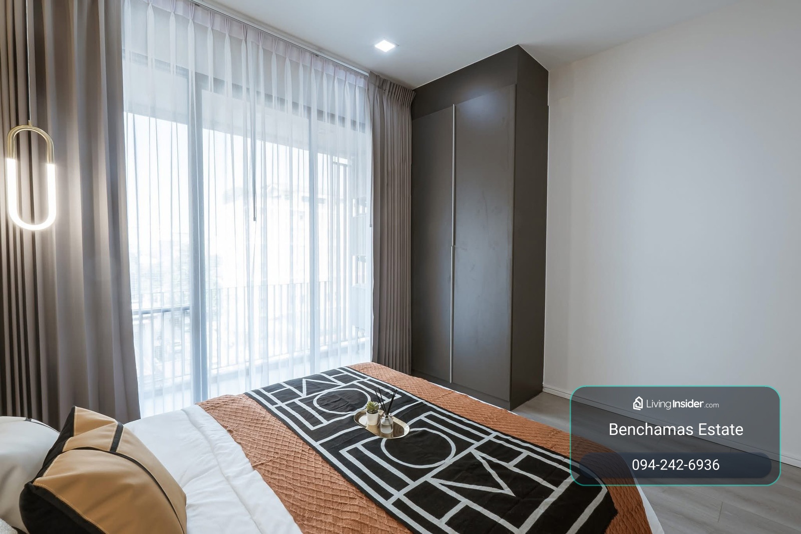 🔥Urgent sale, corner condo, Brown Condo Ratchada 32, Brown Condo Ratchada 32, newly decorated in the heart of Ratchada 💰 fully furnished, ready to move in, near MRT Lat Phrao – รูปที่ 2