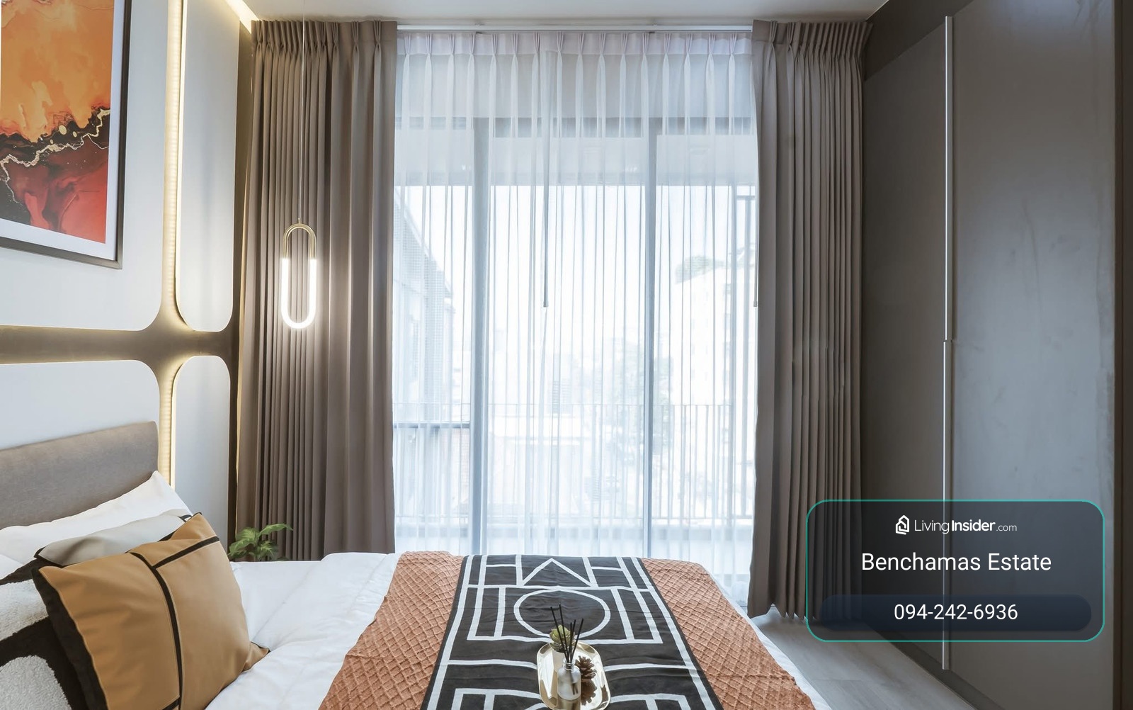 🔥Urgent sale, corner condo, Brown Condo Ratchada 32, Brown Condo Ratchada 32, newly decorated in the heart of Ratchada 💰 fully furnished, ready to move in, near MRT Lat Phrao – รูปที่ 3