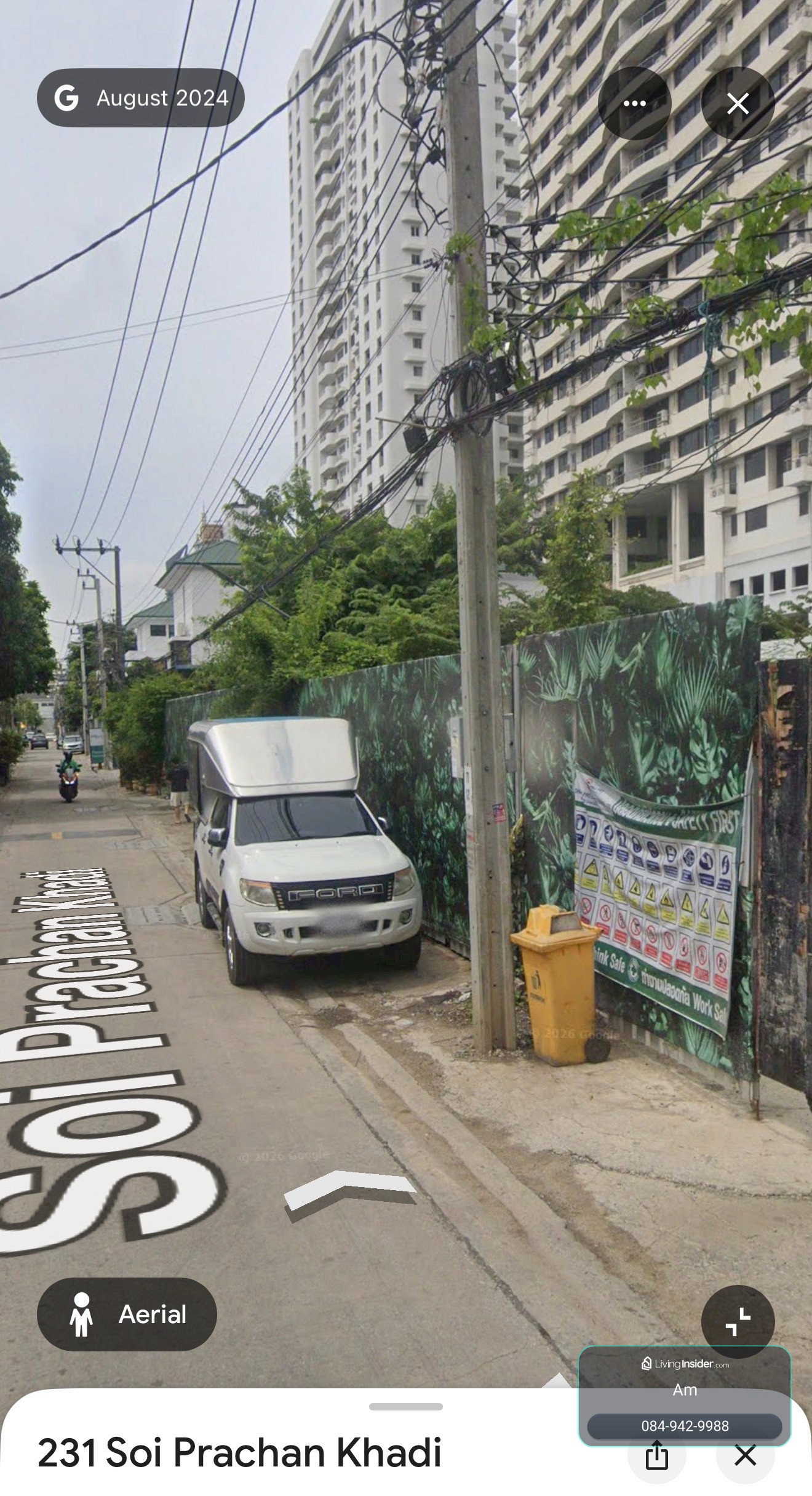 Land for Sell Sukhumvit 39 soi Prachan Khadi: 566.7sqw. (1-1-66.7 rai) 340,020,000 Am: 0656199198 – รูปที่ 3