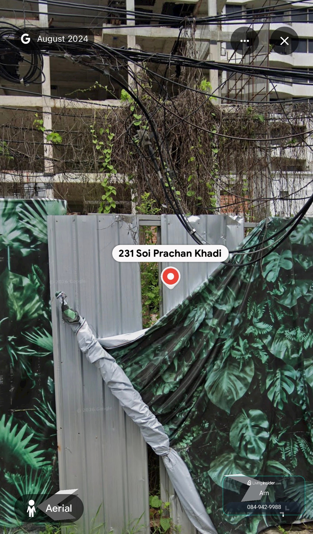Land for Sell Sukhumvit 39 soi Prachan Khadi: 566.7sqw. (1-1-66.7 rai) 340,020,000 Am: 0656199198 – รูปที่ 2