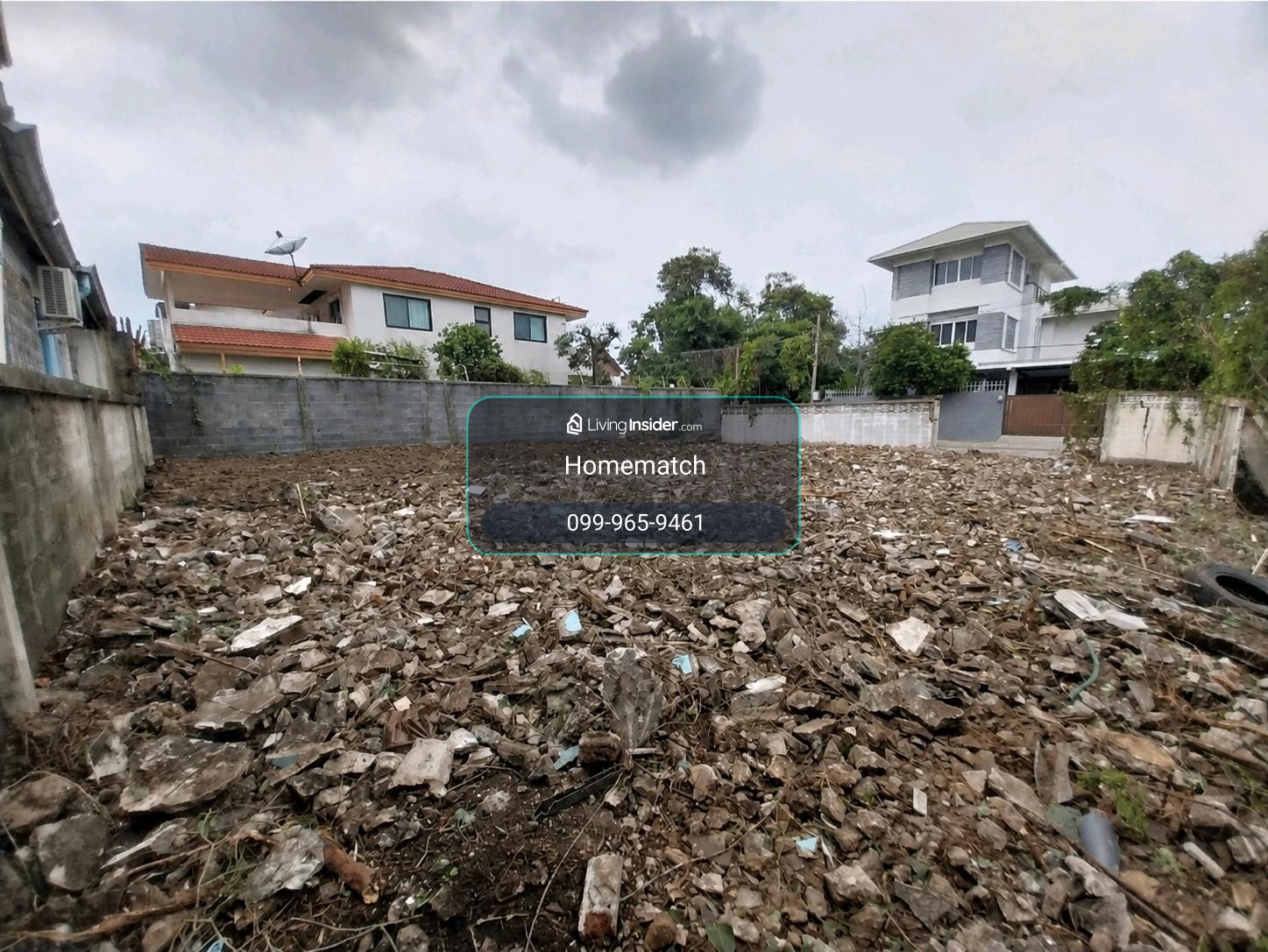 For sale: vacant land already filled in, 87 sq m., Soi Sukhumvit 101, 2 km from BTS Punnawithi, only 75,000/sq m. 0999659461 – รูปที่ 2