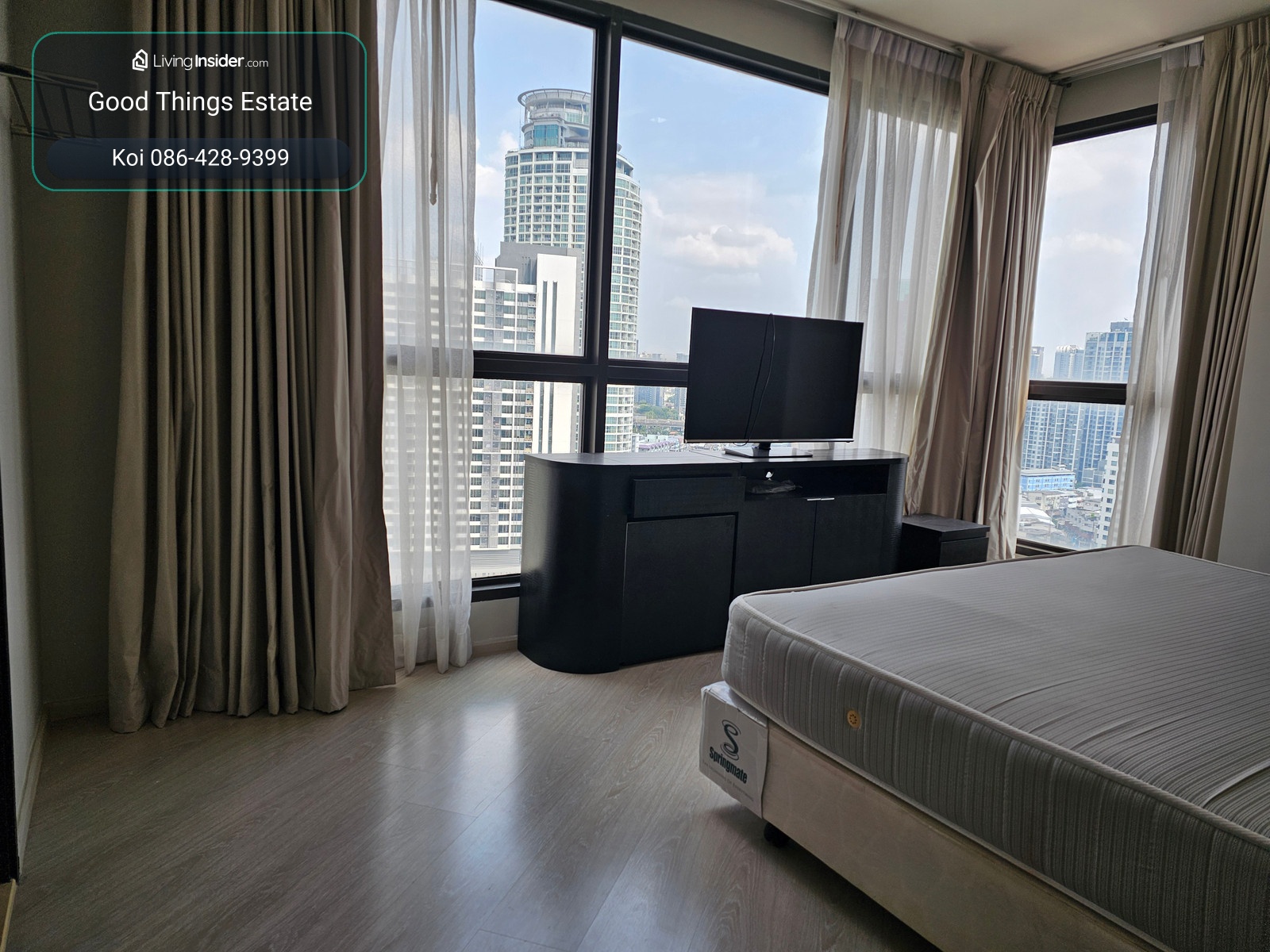 ให้เช่าห้องสวย ราคาพิเศษ 2นอน 2น้ำที่ Rhythm Sukhumvit 44/1 ติด BTS พระโขนง พื้นที่ 74 ตร.ม. ชั้น 22 – รูปที่ 4