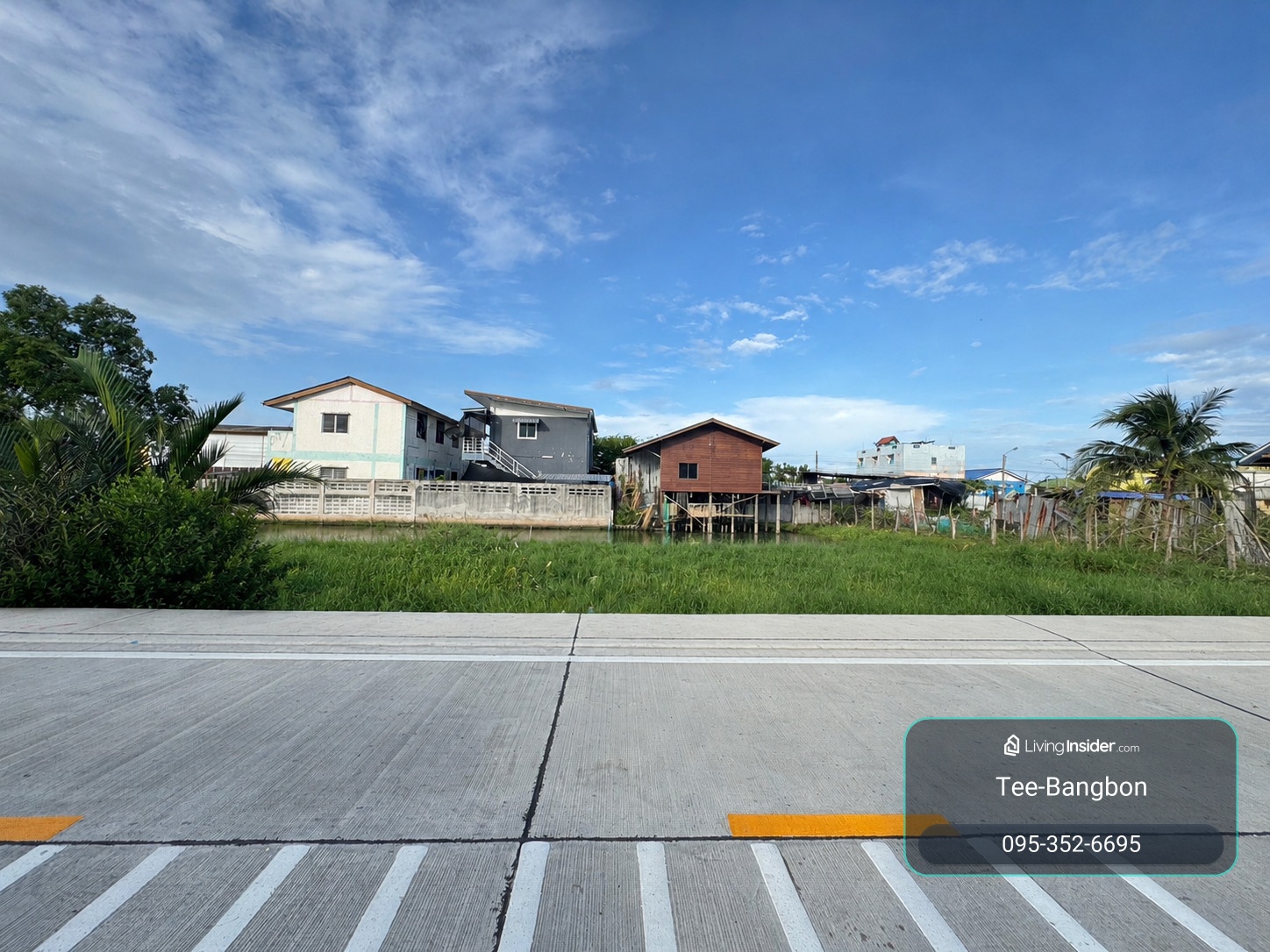 งบล้านต้น ๆ ได้ที่ดิน 55 ตร.ว. สำหรับปลูกบ้านเอง ติดถนนคอนกรีต ในชุมชนพระสมุทรเจดีย์ – รูปที่ 3