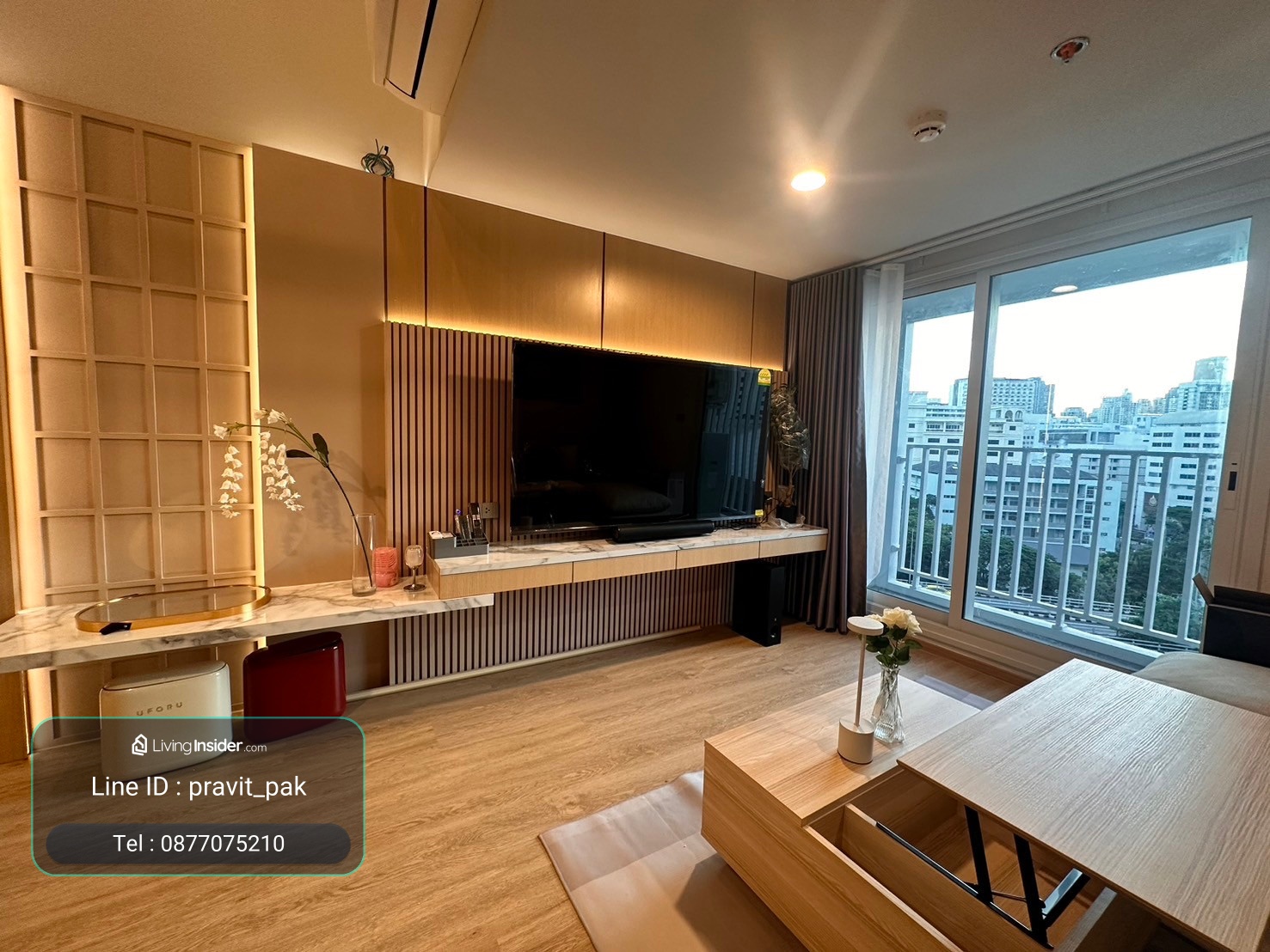ให้เช่า Culture Chula 2 ห้องนอน แต่งสวยมาก พร้อมอยู่ 0877075210 Boy – รูปที่ 3