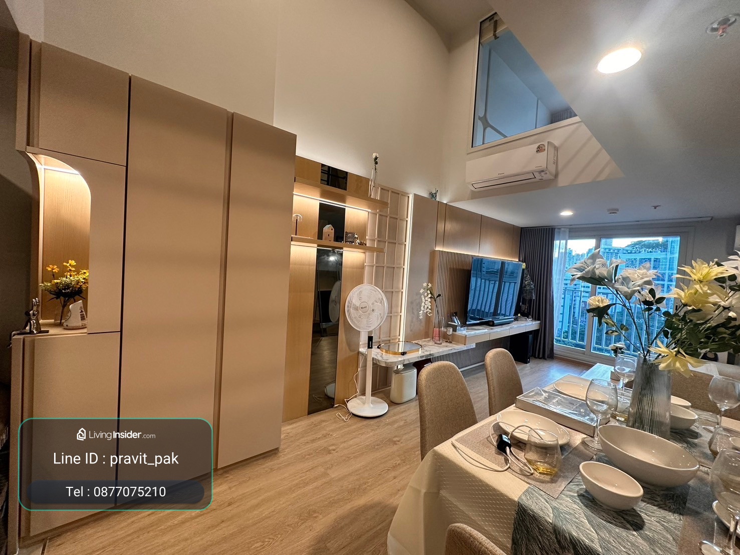 ให้เช่า Culture Chula 2 ห้องนอน แต่งสวยมาก พร้อมอยู่ 0877075210 Boy – รูปที่ 2