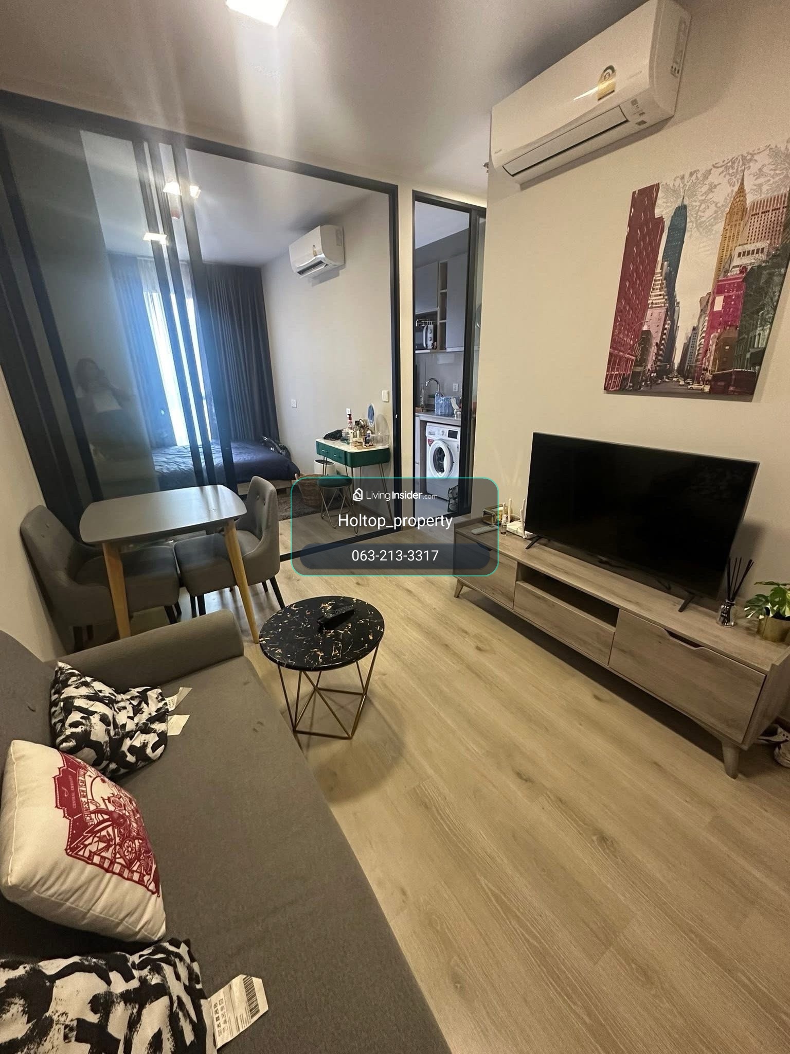 #Z5785💥080669 🔥ให้เช่าคอนโด The Privacy Taopoon Interchange  – รูปที่ 4