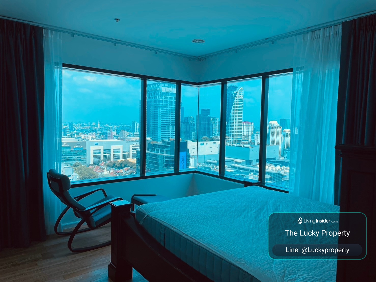 LHC-0409 ให้เช่า The Royal Maneeya 🛌 2นอน 110ตร.ม.  🚇ใกล้ BTS ชิดลม ห้องใหญ่ วิวสวยมาก – รูปที่ 2