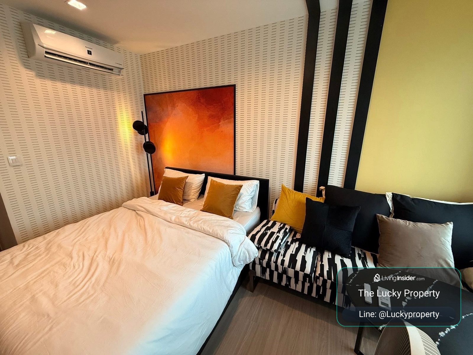 LHC-0410 ให้เช่า Life Sathorn Sierra 🛌 Studio 28.5ตร.ม.  🚇ใกล้ BTS ตลาดพลู – รูปที่ 2