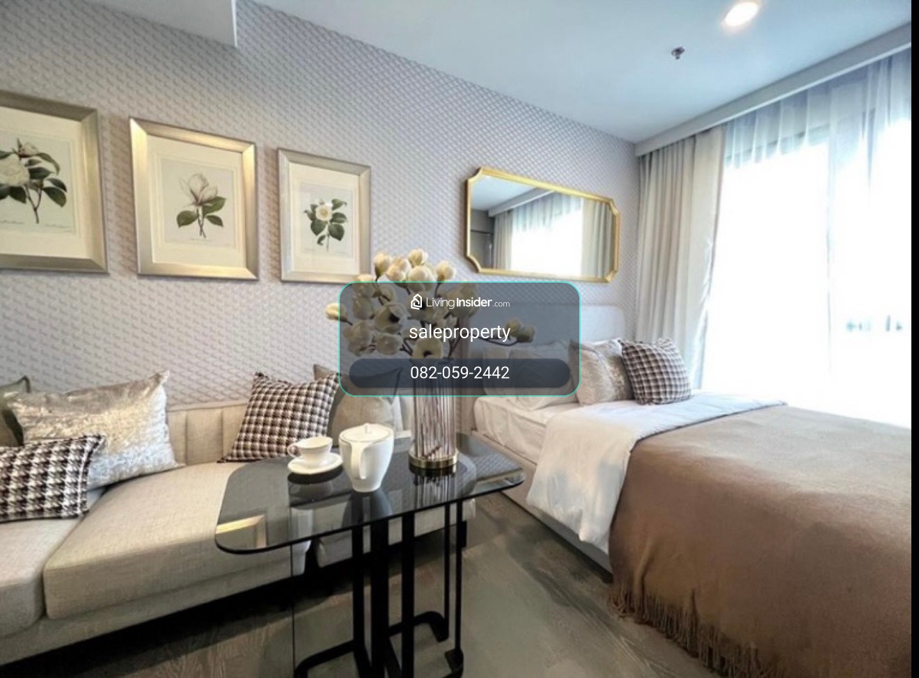 Coco Parc Rama 4 Studio ready to move in. free of cost Ready for service by Dusit Hospitality Services – รูปที่ 3