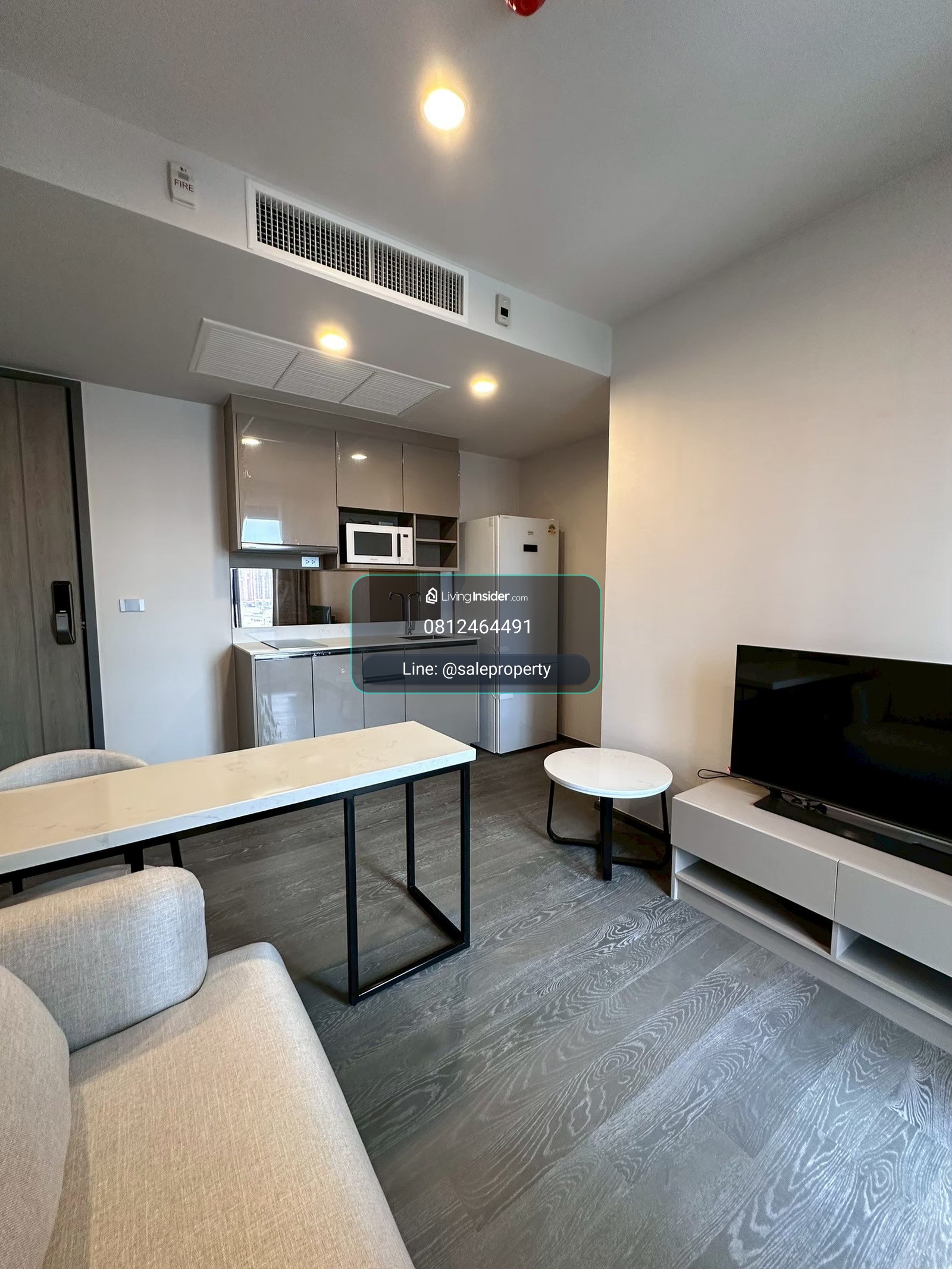 Coco Parc Branded Residence, 1 bedroom, fully furnished, free of charge. Location next to the BTS, in the heart of the city. – รูปที่ 3