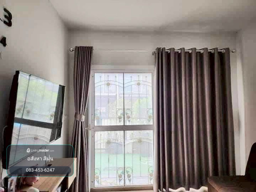 ขายทาวน์เฮ้าส์ 2 ชั้น หมู่บ้านพฤกษา 119 รังสิต–คลอง 2 รีโนเวทใหม่ พร้อมเข้าอยู่ ขนาด 18.7 ตารางวา 3 ห้องนอน ตำบลคลองสอง อำเภอคลองหลวง จังหวัดปทุมธานี – รูปที่ 3