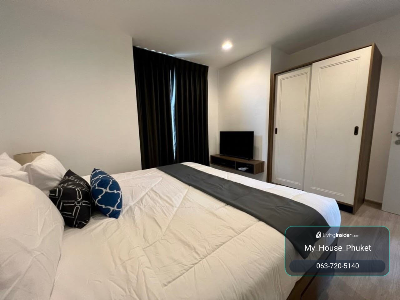 ให้เช่าคอนโด 2 ห้องนอน เดอะ เบส เซ็นทรัล ภูเก็ต (ชั้น 5) เฟอร์ครบพร้อมอยู่ – รูปที่ 4