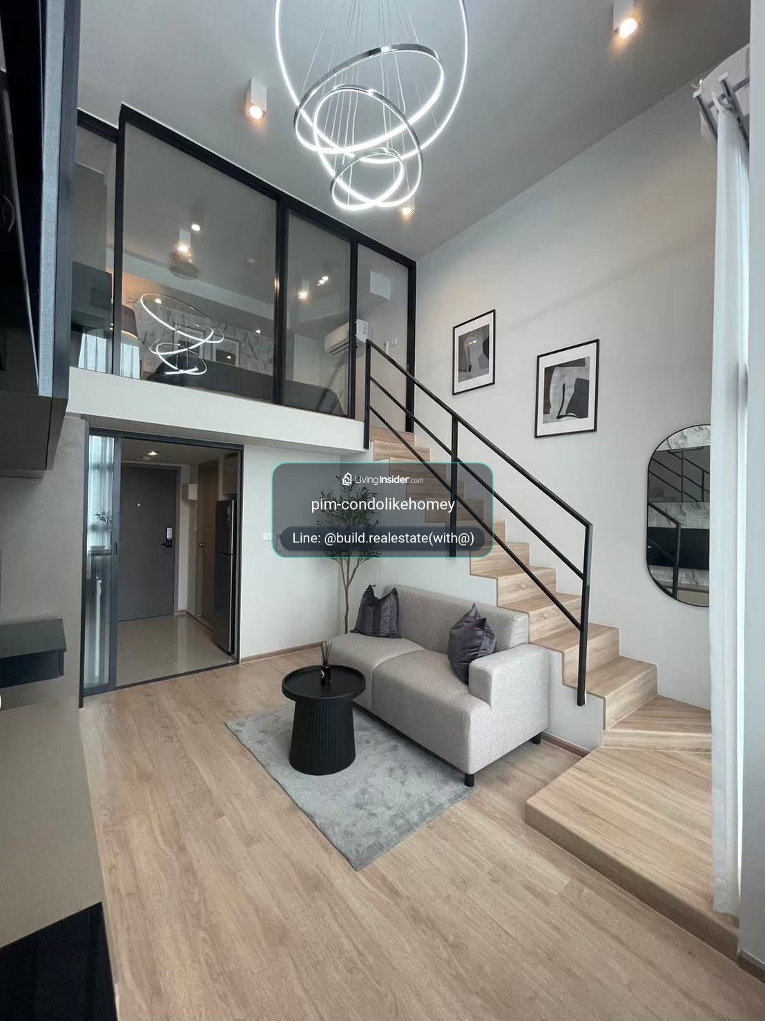 🌟Ideo Rama 9 - Asoke  | Duplex 37 SQ.M. -  free cleaning service❤  High floor 30+ ✨28,000 Baht/Month – รูปที่ 2