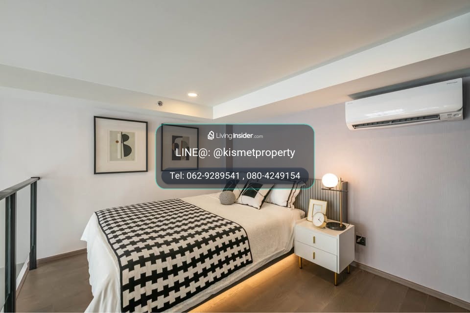 For Rent PARK ORIGIN CHULA-SAMYAN 1bed duplex size 35 sq.m. F/F – รูปที่ 3