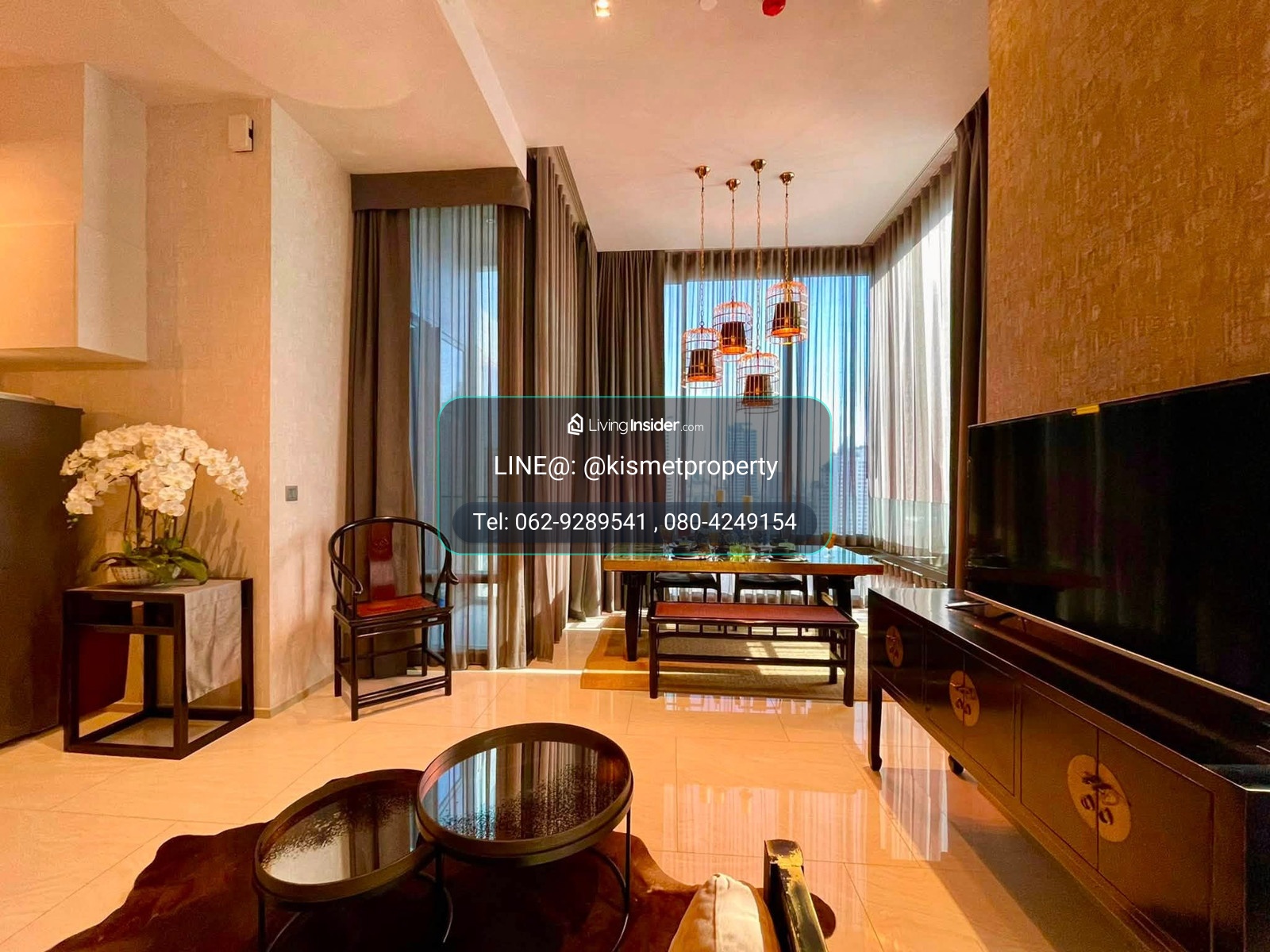 For Rent ASHTON SILOM 2beds size 86 sq.m. F/F – รูปที่ 4