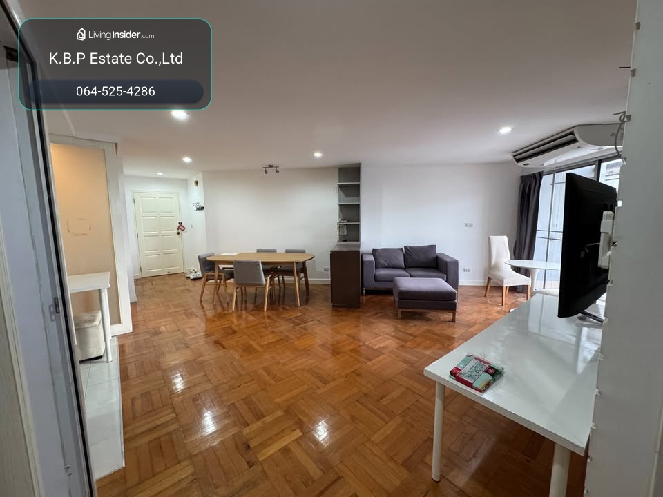 📍 Bangkok Garden Condo 103.94 ตรม. แบบ 2ห้องนอน 2ห้องน้ำ ตกแต่งอย่างดีพร้อมเข้าพักอาศํย (ทำเล นราธิวาสราชนครินทร์ 24) – รูปที่ 2