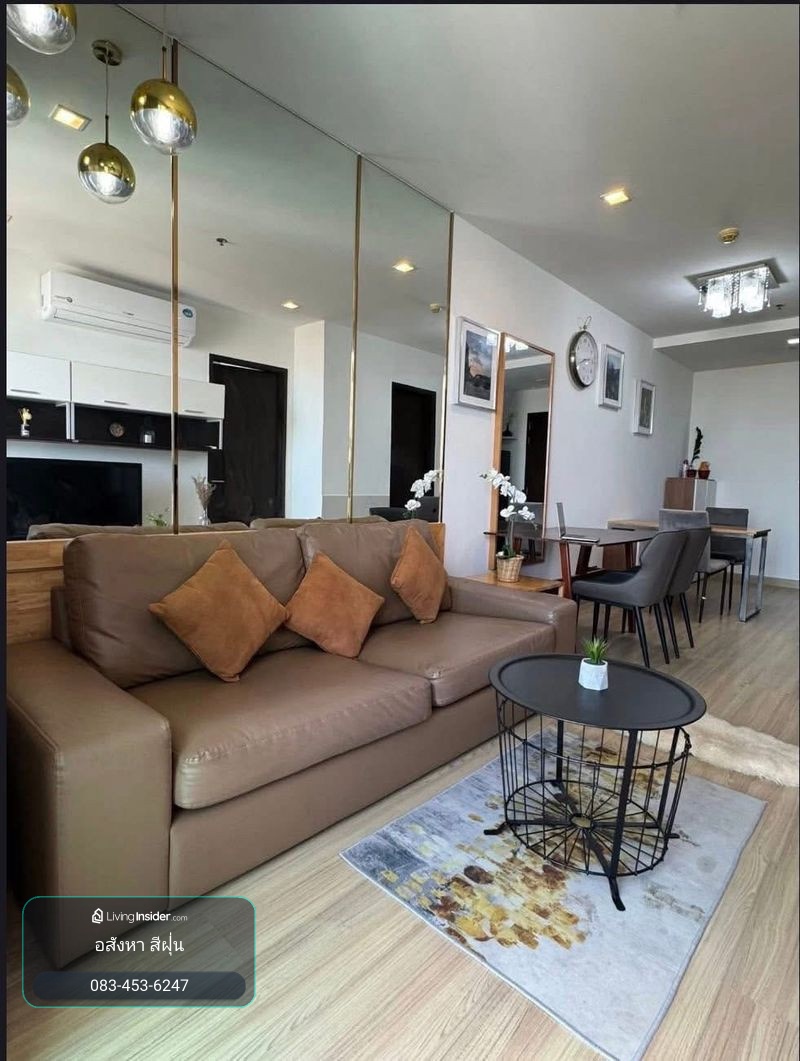 ให้เช่า Sky Walk Residence อาคาร B ชั้น 37 เนื้อที่ 52 ตารางเมตร พร้อมเฟอร์นิเจอร์ 1 ห้องนอน ถนนสุขุมวิท แขวงพระโขนงเหนือ เขตวัฒนา กรุงเทพมหานคร – รูปที่ 3