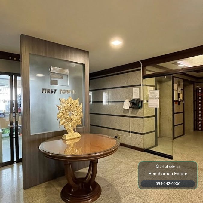 🔥 ขายคอนโด ทำเลศักยภาพ ✅ เฟิสท์ ทาวเวอร์ คอนโดมิเนียม (First Tower Condominium) ใจกลางสุขุมวิท ใกล้ BTS เพลินจิต & นานา – รูปที่ 3