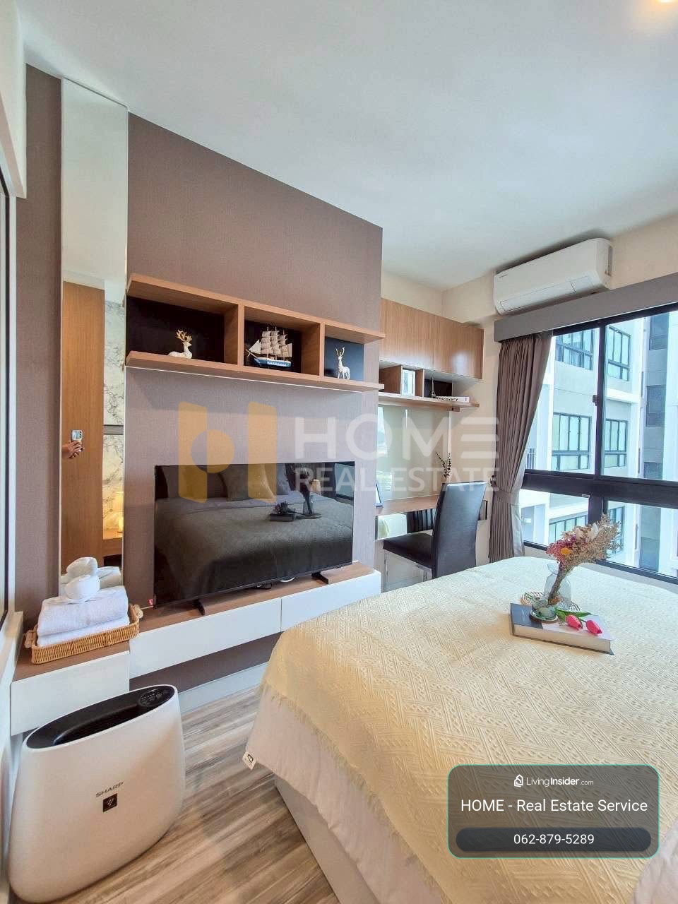 Plus Condominium Sriracha / 1 Bedroom (FOR RENT), Plus Condominium Sriracha / 1 Bedroom (FOR RENT) YEAN215 – รูปที่ 2